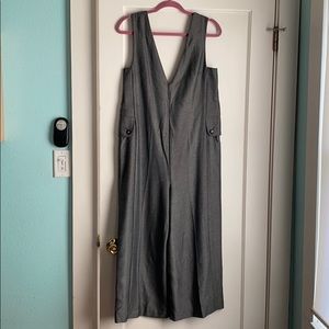 Anthropologie Cartonnier Oxford jumpsuit S